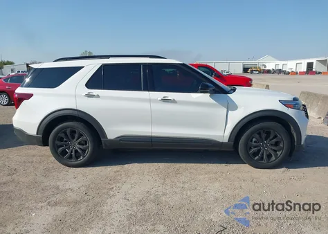 2020 Ford Explorer St из США, поврежденный, VIN 1FM5K8GC6LGC45889